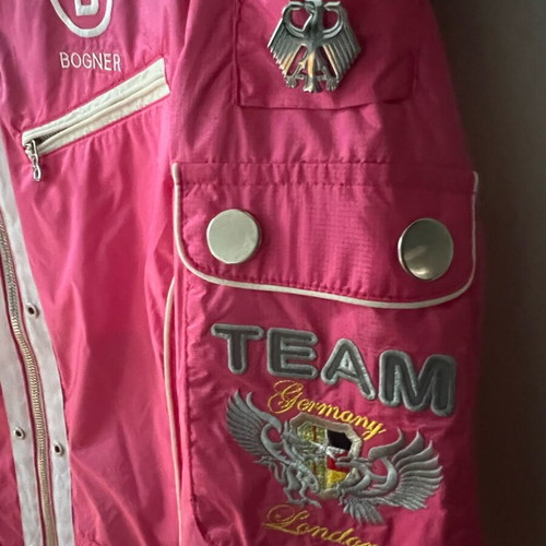 Bogner Olympics Team Germany women's jacket size L US10, pink