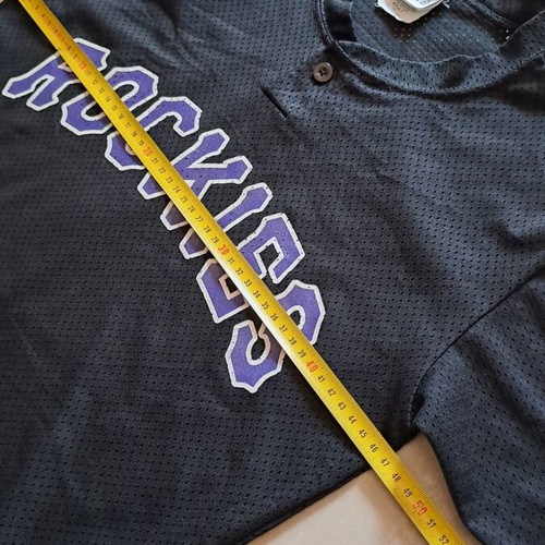 Vintage Colorado Rockies MLB Batting Practice Jersey XS, like new