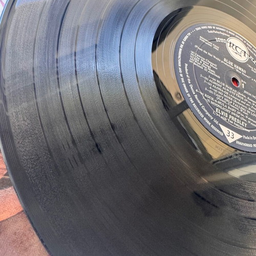 Elvis Presley Blue Hawaii LP 1st UK 1961 Mono used, pop