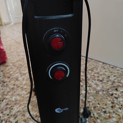 Halogen heater 2400W with 4 lamps