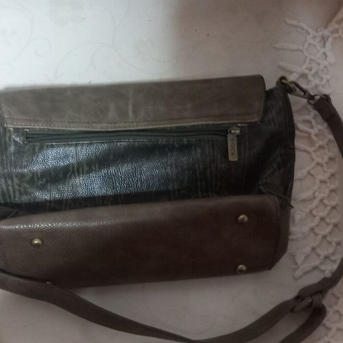 Women's bags used, 2 pieces, Doca and Diva, crossbody and shoulder, black and green