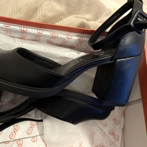 Exe black women's shoes size 39
