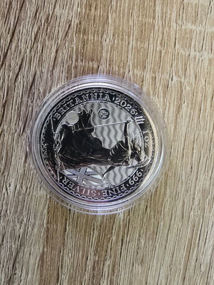 1oz Britannia 2026 silver 0.999 new pure silver