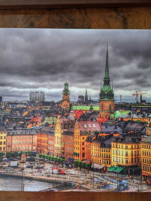 Educa puzzle 1000 pieces Views of Stockholm, Sweden like new