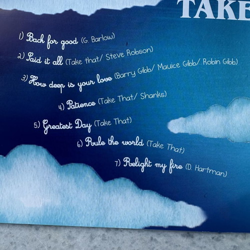 Babies Go Take That CD like new, lullaby covers