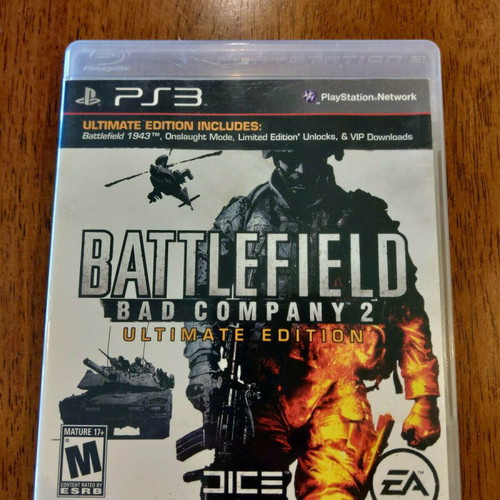 Battlefield games for PlayStation 3 like new, Bad Company, 3, 4