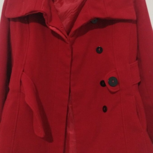 Paranoia coat like new, red, size M
