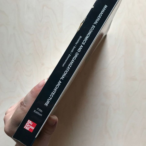 Managerial Economics and Organizational Architecture book like new, English