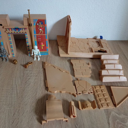 Playmobil Scooby-Doo! Adventure in Egypt 70365 used with pyramid parts
