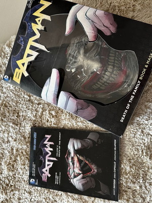 Batman Death of the Family βιβλίο και μάσκα σετ καινούργιο
