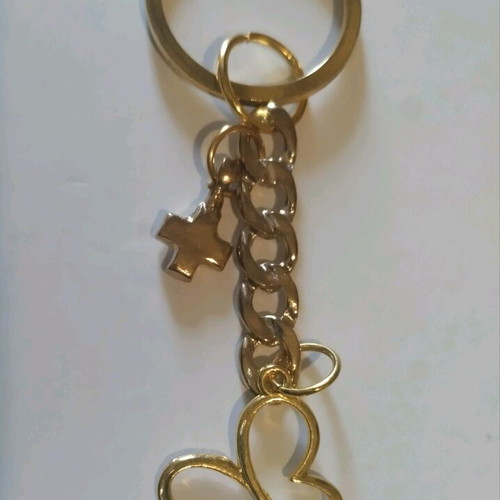Baptismal martyrika new, pack of 50, gold tone with cross and butterfly