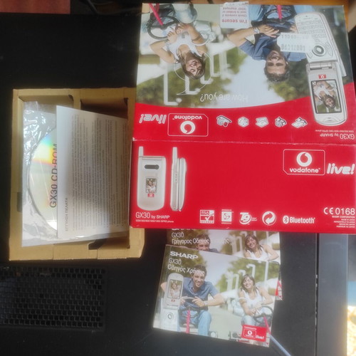 Sharp GX30 Vodafone live! vintage mobile phone used, for repair