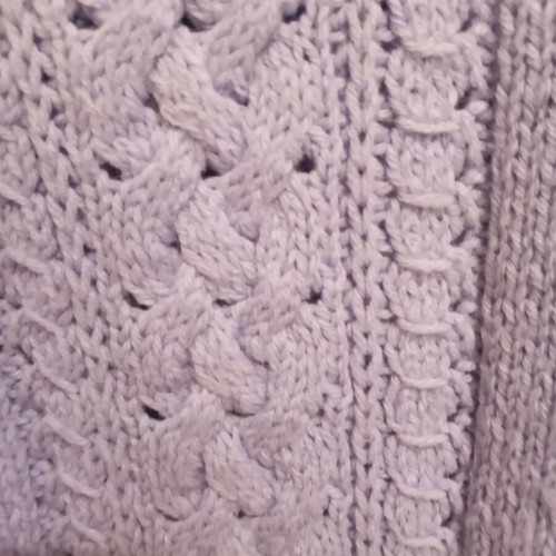 Handmade lilac sweater size M