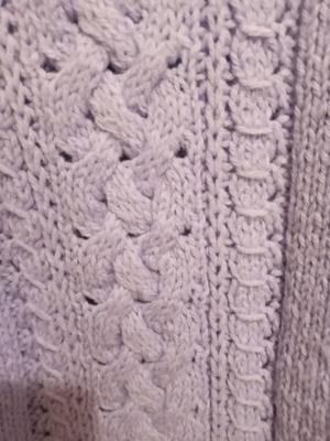 Handmade lilac sweater size M