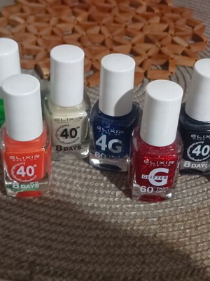 Mano Elixir nail polish new with glitter