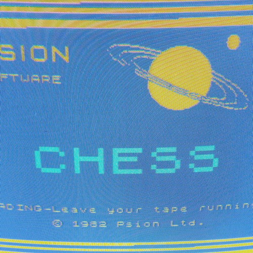 Chess and Chequered Flag original ZX Spectrum cassettes like new