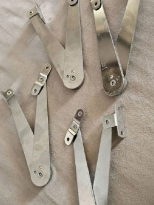 Folding hinges new, 2 pairs