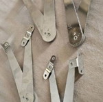 Folding hinges new, 2 pairs