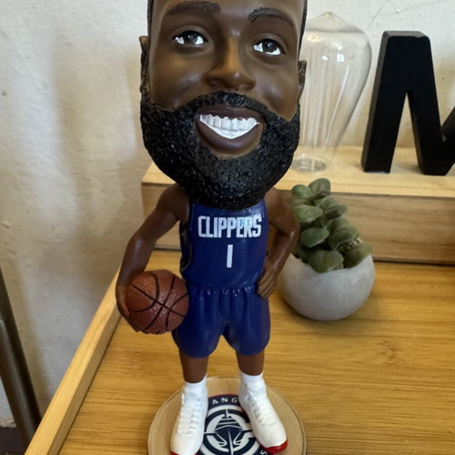 James Harden bobblehead figure, 22 cm resin, hand-painted