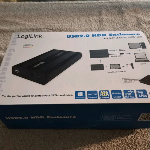 Adapter for data transfer from hard drive to computer new