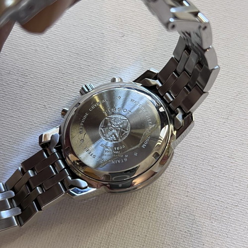 Tissot Chrono PRS 200 40mm σαν καινούργιο, ζαφείρι κρύσταλλο, μαύρο