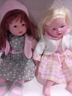 Dolls The Little Sisters used, set of two