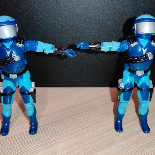 G.I.JOE Motor Viper (v1) Cobra STUN driver figures used, set of two