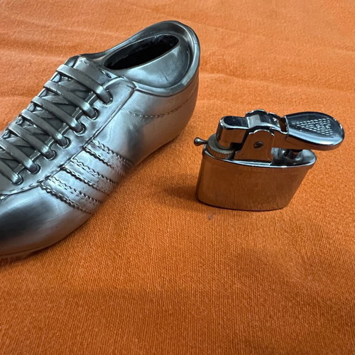 Shoe lighter new, collectible football shoe design