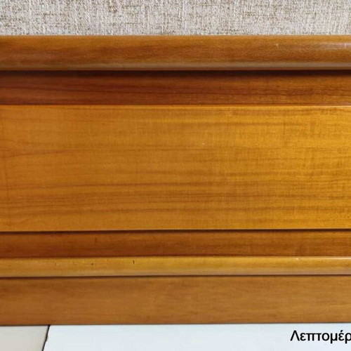 Double wooden bed used with storage space 4 drawers