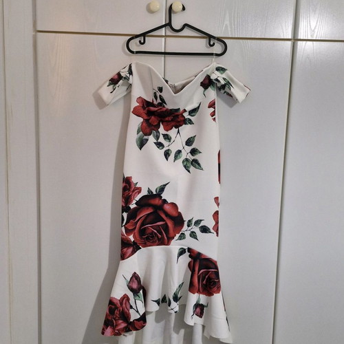 Floral dress used, size XL