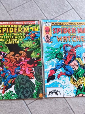 Κόμικς Marvel Team-Up μεταχειρισμένα, τεύχη 5, 125, 126, 127