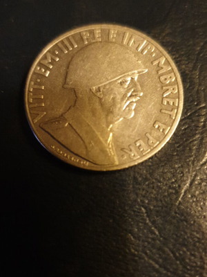 1939R 1 Lek Albania coin VF-EF