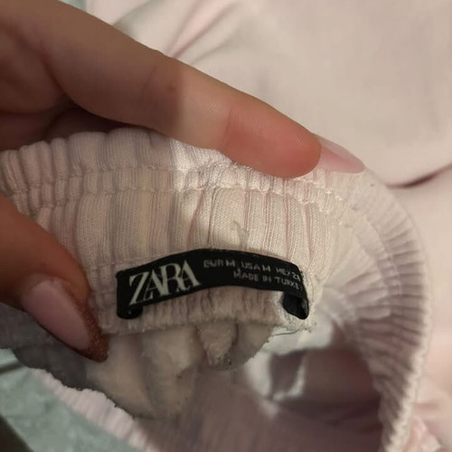 Zara tracksuit used, size M, pink