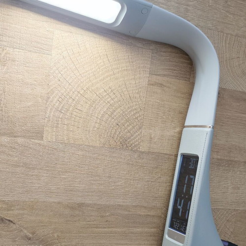 Livarno Home LED desk lamp new with alarm, calendar, thermometer