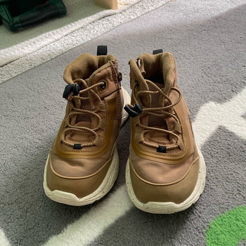 Zara athletic boots used, size 27, white and beige