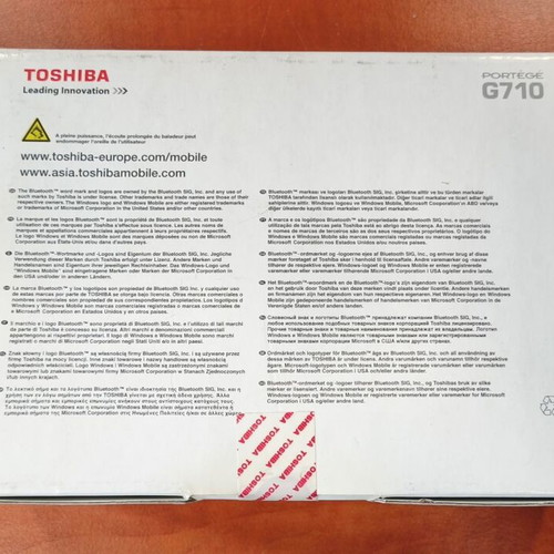 Toshiba Portege G710 нов, запечатан