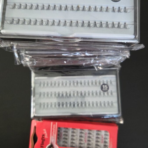 False Eyelashes new, pack of 10 boxes with mixed sizes