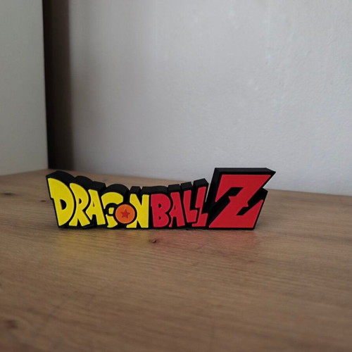 Dragonball Z Logo decorative new, 3D plastic