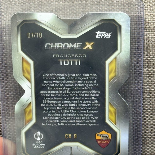 Topps Match Attax 25/26 Francesco Totti Card new limited 07/10