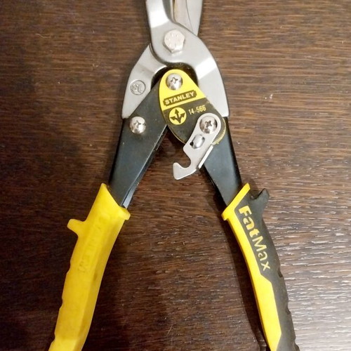 Stanley FatMax 14-566 Straight Cut Sheet Metal Shears new