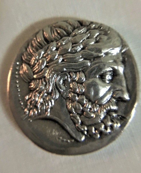 Ασημένιο αντίγραφο Τετράδραχμο του Φιλιππού Β' της Μακεδονίας