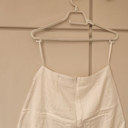 Linen Mini Skirt A.L.E. Medium like new, white