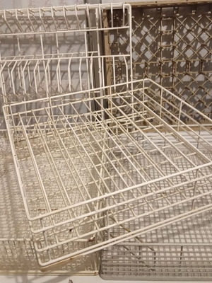 Καλάθια επαγγελματικού πλυντηρίου πιάτων πακέτο 6 σαν καινούργια