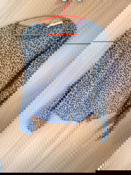 Καφέ leopard πουκάμισο