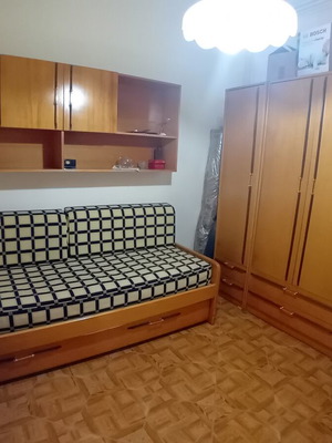 Teen Bedroom Set used with sofa bed, three-door wardrobe, wall bookshelf