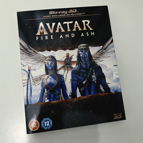 Avatar Fire and Ash 3D + 2D Blu-Ray