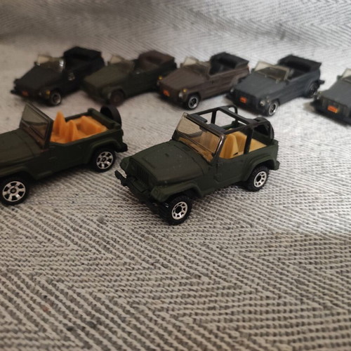 Matchbox toy cars used, set of 7