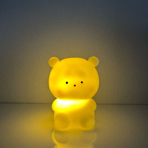 Bear lamp like new, children's 8cm battery operated