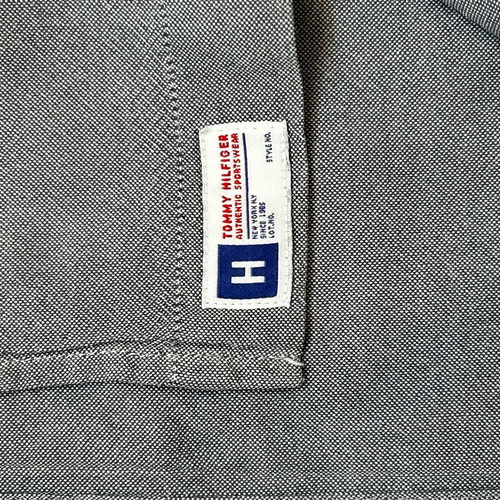 Tommy Hilfiger men's gray shirt XL used