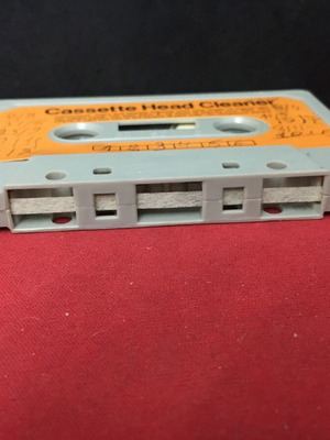 Cassette head cleaner used